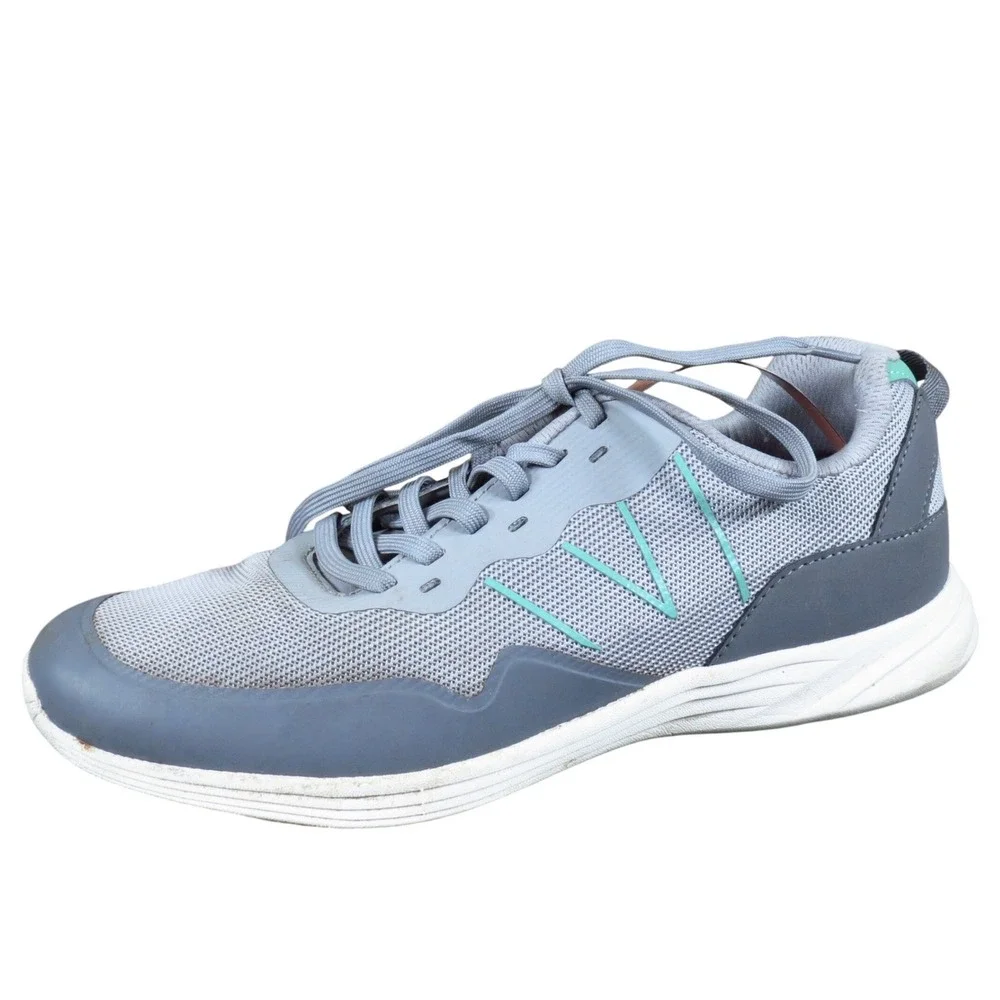 Vionic Audie Women Athletic‎ Sneakers Size 8 Walking Running Gray Teal Mesh